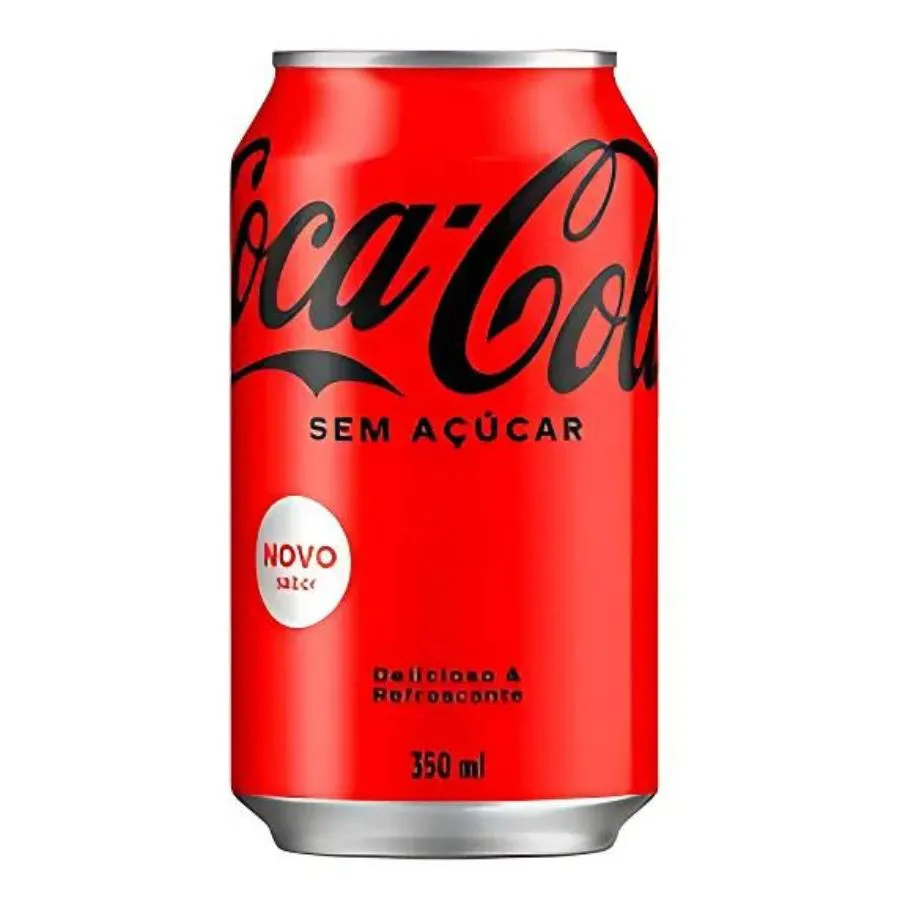Coca cola zero em lata 350ML